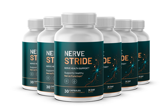 Six bottles of Nerve Stride